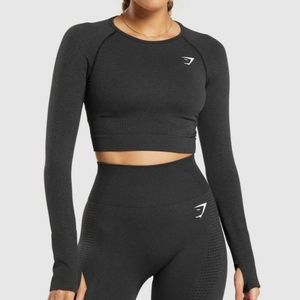 Gymshark Vital Seamless Long Sleeve Crop Top